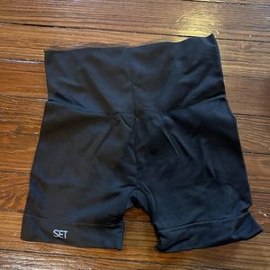 set active bike shorts brown
